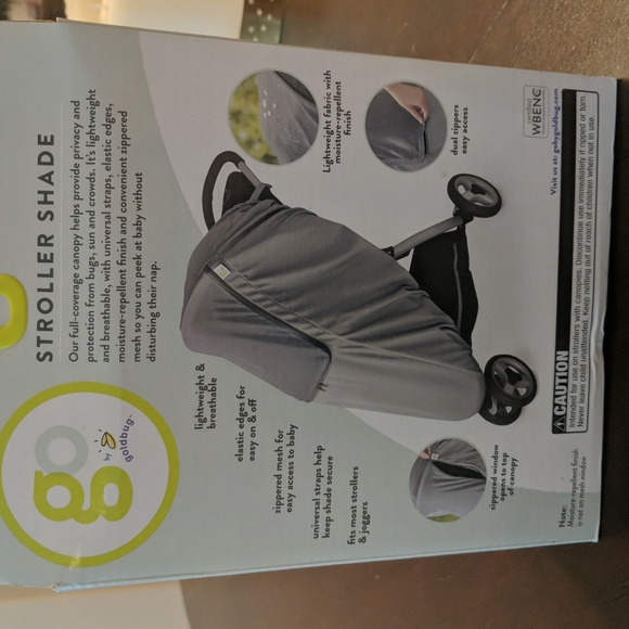 GO by goldbug stroller shade - Picture 4 of 4